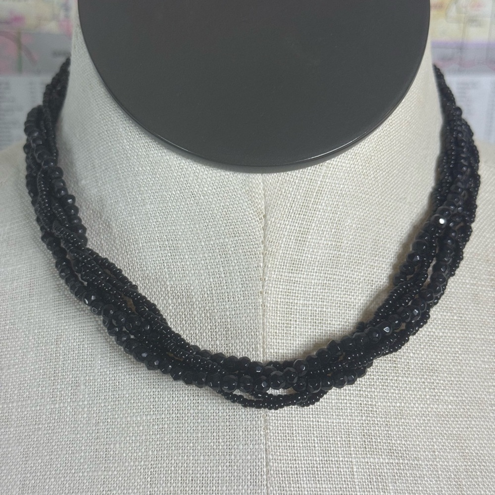 Elegant Silpada Beaded Choker Necklace